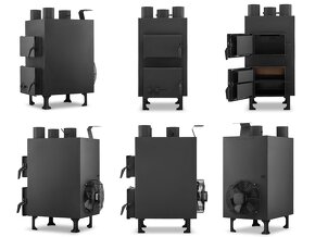 TEPLOVZDUŠNÁ PEC KAMNA, KOTEL NA TUHÉ PALIVO 15-50 kW