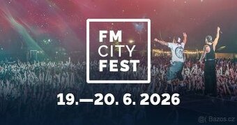 FM CITYFEST - Prodám 2 lístky
