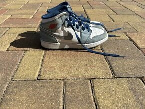 Air JORDAN 1 MID "FRENCH BLUE FIRE RED"