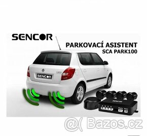 Parkovací sensor nebo couvací čidla na auto.