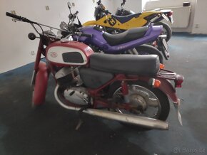 Jawa 634,1 v původním stavu plně funkční pojízdná
