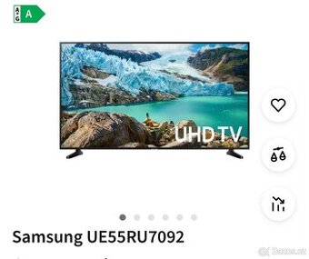 Samsung Ultra HD 55” Smart TV - rozbitý Led pásek