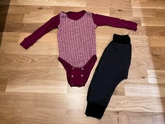 Rostoucí merino kalhoty/harémky Lambio