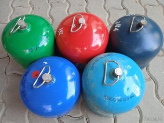 Plynové bomby propan butan 2kg prázdné