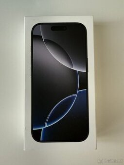 iPhone 16 Pro 256 GB Black Titanium.