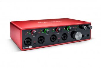 Použitá zvuková karta Focusrite Scarlett 18i8 (3. generace)