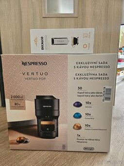 Nový kávovar Nespresso Vertuo pop