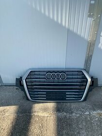 Maska audi q7 15-20 s-line naraznik Mrizka chrom