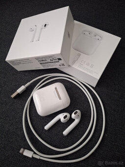 Apple airpods bezdrátová sluchátka