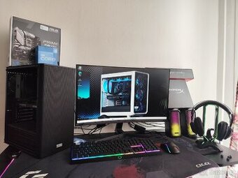 HERNÍ SET I5 12TH RTX 4060TI 32GB DDR5 MONITOR 240HZ 2TB SSD
