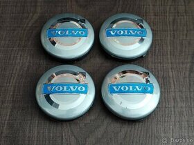 Středové krytky/pokličky - Volvo 64mm stříbrné
