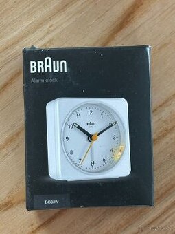 Nový budík Braun BC03W, PC 520,-