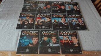 Prodám DVD James Bond 007 - 11 ks - plast - slim