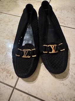 Mokasiny Louis Vuitton černé 36 - 1