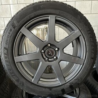 5x112 R18 8J + 225/55 R18 Michelin zimné - 1