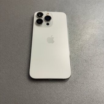 iPhone 13 Pro 128GB silver, pěkný stav, 12 měsíců záruka