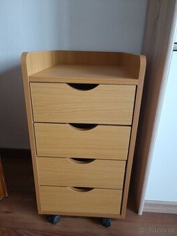 Pojízdný kontejner k psacímu stolu