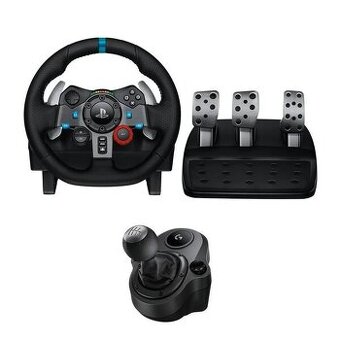 Logitech g29 volant+ pedály+řadící páka