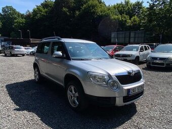 Škoda Yeti 1.8 TSI 118kW 4x4 tažné klima 2012 nové ČR