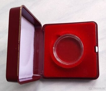 Originální etue s kapslí na zlaté mince Hrady a Rezervace