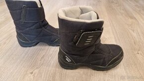 Dětské sněhule černé EU34