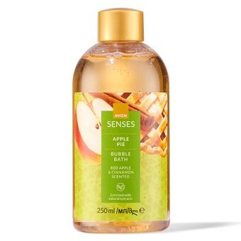 Pěna do koupele s vůní jablečného koláče a skořice