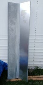 Pozink úžlabí, lem díly střecha