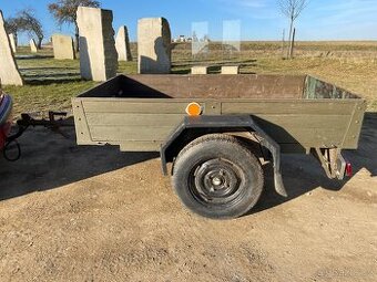 Přívěsný vozík s TP, 1. majitel