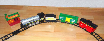 Lokomotiva s přídavnými vagonky