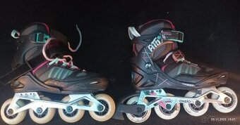 In-line brusle Oxelo Fit5 černé.