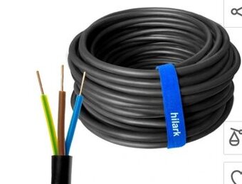 Měděný kabel pro zásuvky CYKY 32,5. - 100m