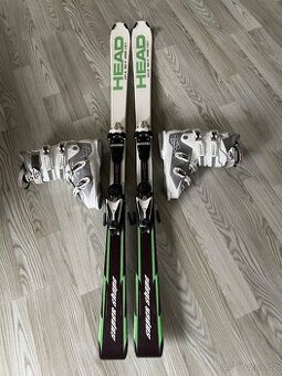 Lyže 160 cm + lyžáky 41-42