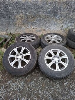 Sada pneu s Alu disky - Mitsubishi Outlander