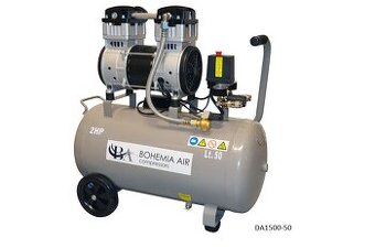 Tichý, bezolejový kompresor