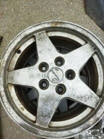 3 ks retro ALU kola mercedes 5x112r15