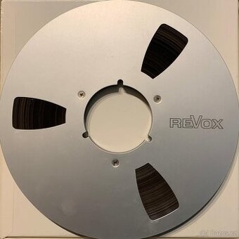 REVOX 601 Professional Tape on METAL Reel - nová nerozbalená