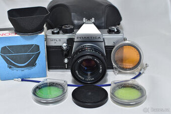 PRAKTICA MTL 5 + PENTACON 50/1,8 MC + PŘÍSLUŠ.