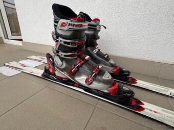 Lyže Rossignol 170cm a Lyžáky Rossignol 29-29,5cm