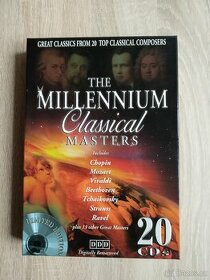 CD THE MILLENNIUM CLASSICAL MASTERS-20 ks