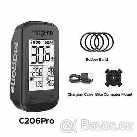 Cyklisticky smart GPS tachometr: Magene C206 Pro