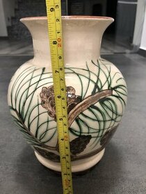 Krásná velká keramická váza glazura - 1