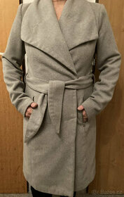 Dámský kabát šedý - 1