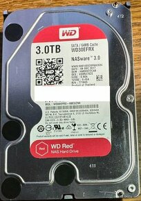3,5" HDD WD RED 3 TB (NAS)