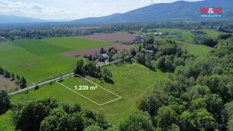 Prodej pozemku k bydlení, 1239 m², Třinec - Nebory - 1