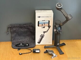 DJI Osmo Mobile 7P stabilizátor gimbal NOVÝ, ZÁRUKA, POUZDRO