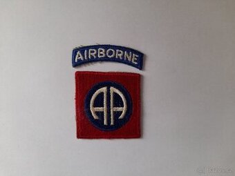 Nášivku US Army 82.výsadková divize AIRBORNE WWII č2