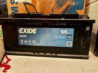 Trakční autobaterie AGM 105 Ah