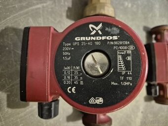 Oběhové čerpadlo Grundfos UPS 25-40 , 180mm 2x