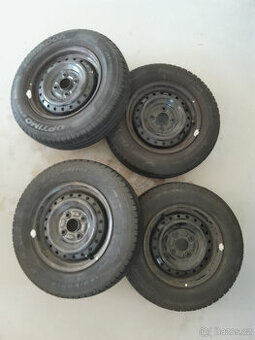 Plechová kola R13 s pneu 155/80/R13