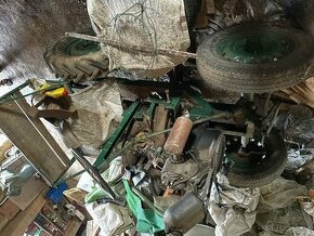 MOŽNÁ SLEVA...malotraktor se stabilním motorem, s vozíkem